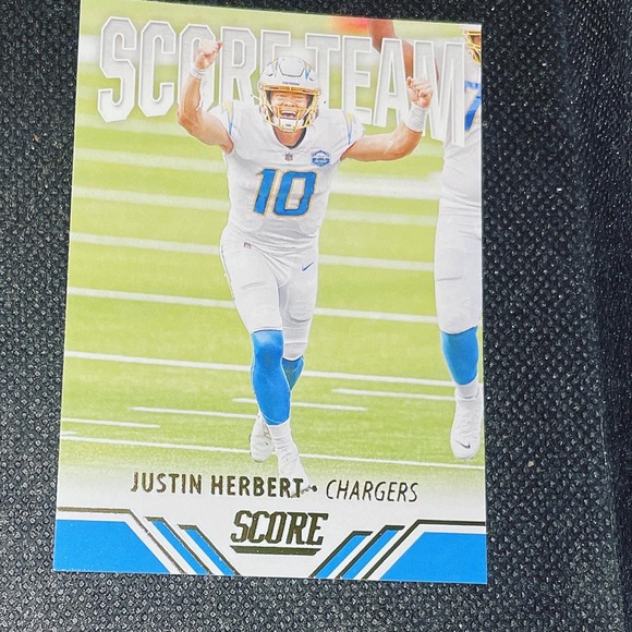 JUSTIN HERBERT RC CARD!!! SCORE!! - Picture 3 of 6